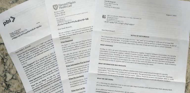 What To Do When You Receive A Data Breach Letter