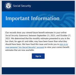Social Security Admits Its Website Has Been Providing Crazy Estimates