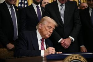 President Donald Trump Signs GENIUS Act: ‘Crypto Capital’