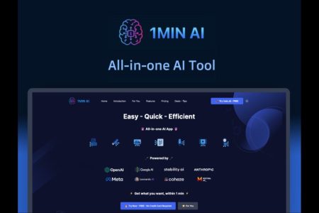 1min.AI’s Advanced Plan Drops to $59.99
